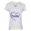 Heavy Cotton Women's V-Neck T-Shirt Thumbnail